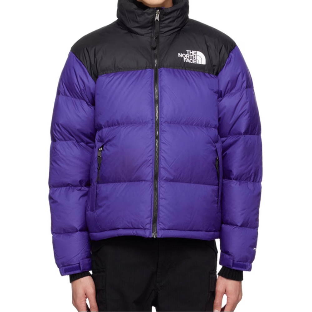 North face puffer jacket (purple)